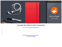 Tablet Screenshot of dotonpaper.net